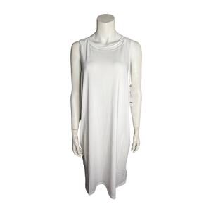 New Athleta Pacifica Illume Dress Women's Large White (See Note)